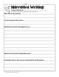 Narrative-Writing-Worksheets