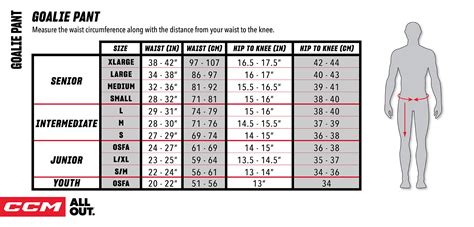 Ccm Pants Size Chart | ubicaciondepersonas.cdmx.gob.mx