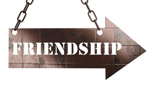 friendship word on metal pointer 6384331 Stock Photo at Vecteezy