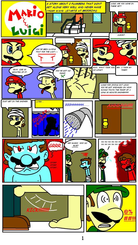 mario and luigi comic pg 1 by supermariobroDX on DeviantArt