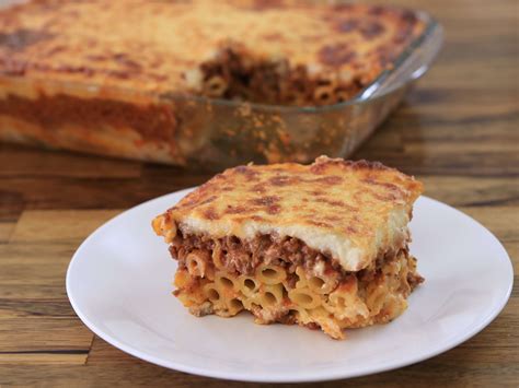 Greek Pastitsio Recipe - The Cooking Foodie