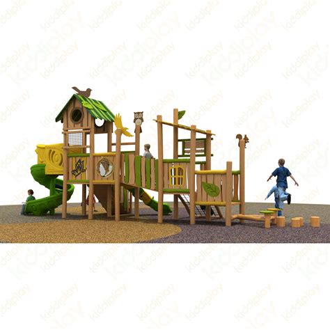 New Design Wooden Playground Slide Outdoor Playground Equipment for Children - Buy kids ...