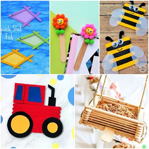 30 Popsicle Stick Crafts for Kids To Make Fun Things