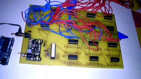 Patterns in a 6*6*6 LED Cube using Arduino, made on a Double Sided PCB | Arduino, Cube design ...