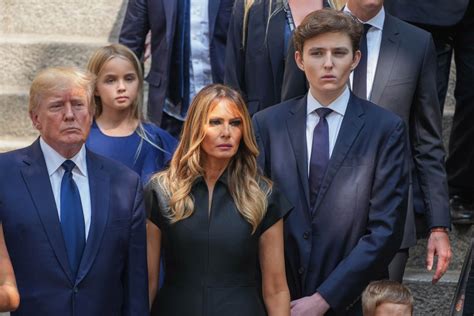 Trump reveals why his and Melania's son Barron is so tall