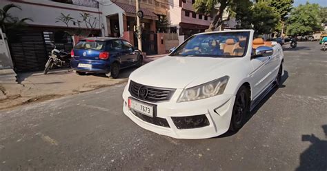 Modified Honda Accord sedan in convertible avatar looks really cool [Video]