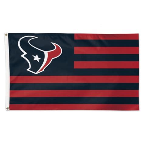 Houston Texans Flag 3x5 Deluxe Americana Design - Sports Fan Shop