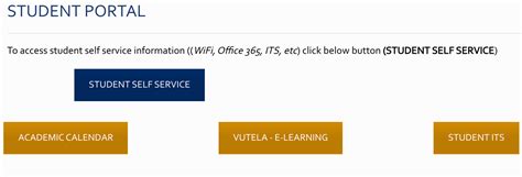 VUT Student Portal Login – www.vut.ac.za/vut-student-portal/ - BeraPortal