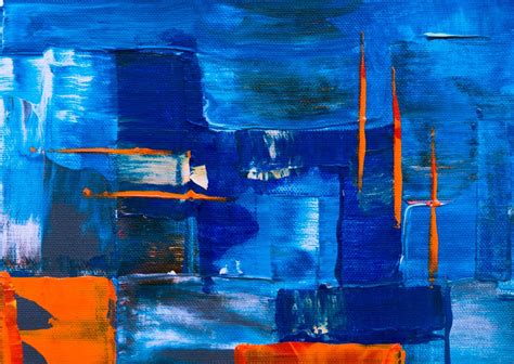 Download Blue Abstract Painting Royalty Free Stock Photo and Image