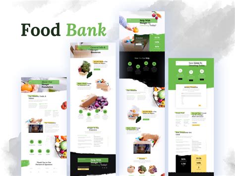 Food Bank Template Design for Divi by Ishtiaq Khan Parag for Elegant ...