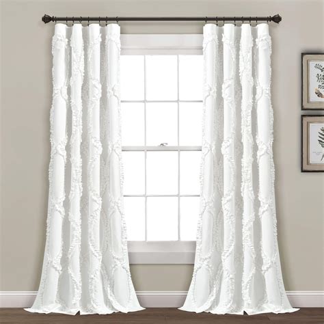 Off White Textured Curtains – Curtains & Drapes