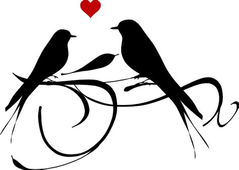 Cute Love Birds Clipart Free Clipart Images | Art projects | Pinterest ...