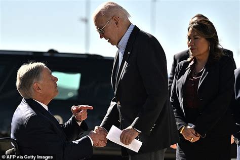 Texas Gov. Abbott greets Biden at border with frosty welcome letter | Daily Mail Online