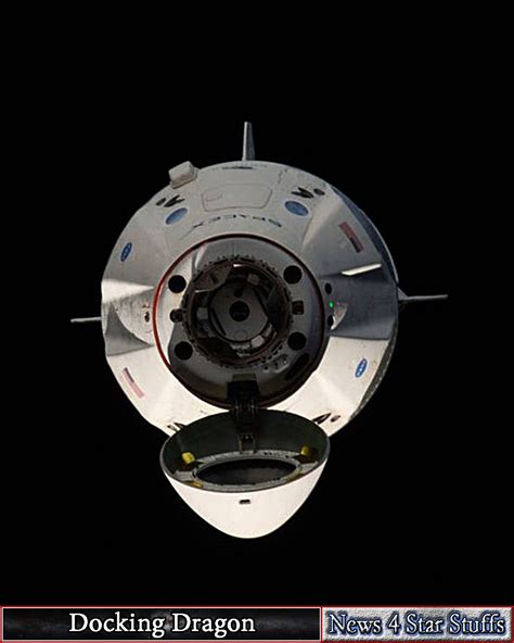 Docking Dragon SpaceX's Crew Dragon spacecraft approaches the International Space Station on ...