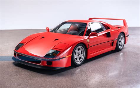 1,832-Mile 1990 Ferrari F40 in Mint Condition Sells for Record-Breaking Price at Auction ...