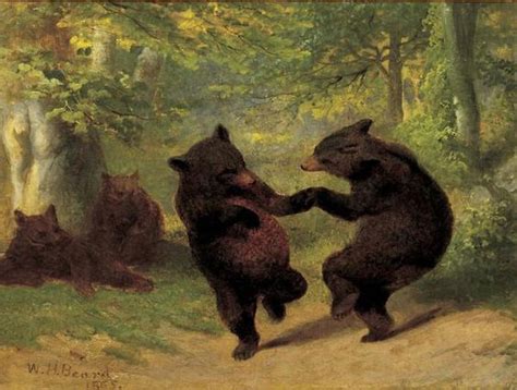 Dancing Bears, 1865 - William Holbrook Beard - WikiArt.org