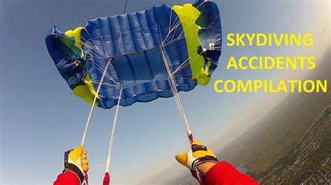 SkyDiving Accidents Compilation - YouTube