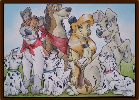 disneys dogs!!!! - disney crossover Fan Art (28416644) - Fanpop