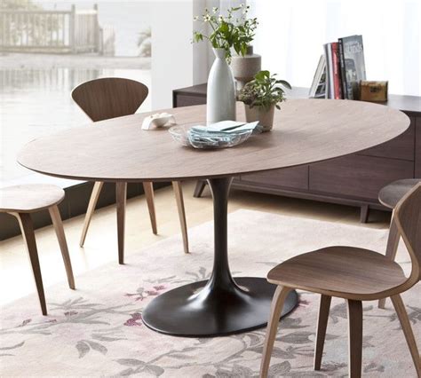 54 Gorgeous Oval Dining Tables For Your Modern Kitchen