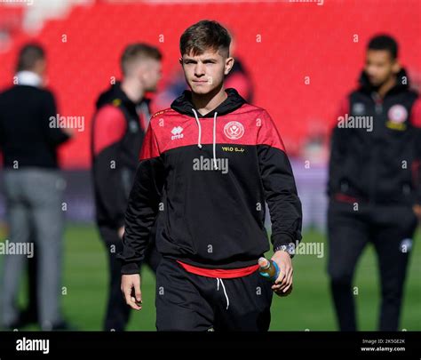 Stoke, England, 8th October 2022. James McAtee of Sheffield Utd during ...