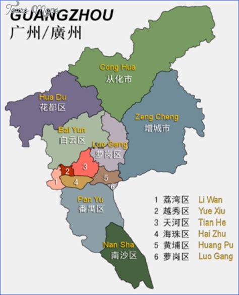 SHENZHEN DISTRICT MAP IN ENGLISH - ToursMaps.com