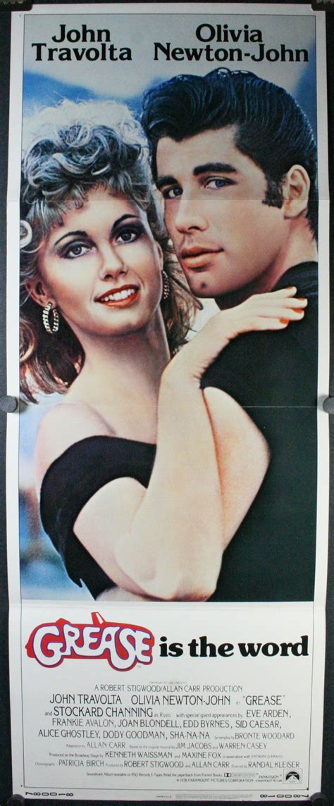 GREASE, Original Insert Movie Theater Poster For Sale - Original ...