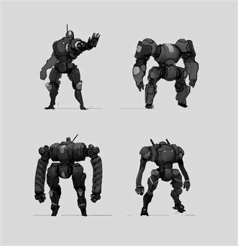 The Pictomancer: Robot Sketches | Robot sketch, Robot art, Robot concept art