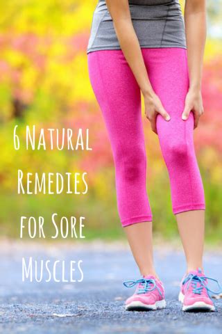 6 Natural Remedies for Sore Muscles - DIY Active