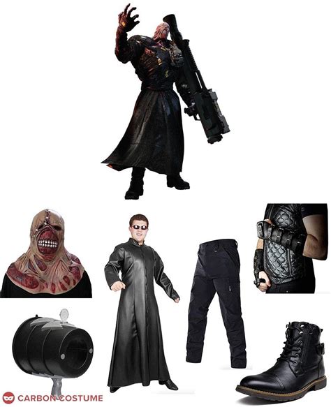 Nemesis from Resident Evil 3 Costume Guide for Cosplay & Halloween