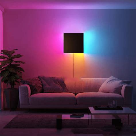 Design LED Vloerlamp RGB - Hoeklamp - RGB Smart Lamp - Afstandsbediening - Verlichting.shop