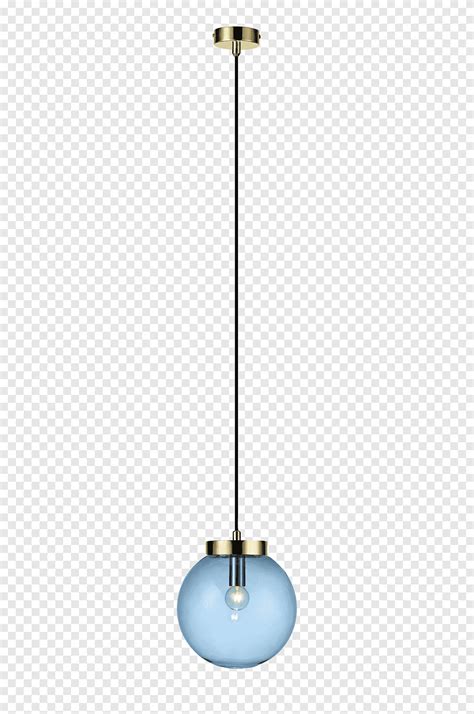 Brass Light fixture Bronze Lamp Shades, hanging lamp, glass, blue png | PNGEgg