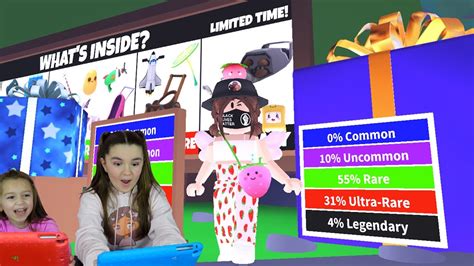 Roblox Adopt Me Massive New Present Unboxing - Gift Refresh Roblox Games 2021 - YouTube