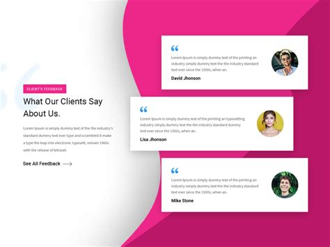 testimonials by Prashant Shrestha on Dribbble