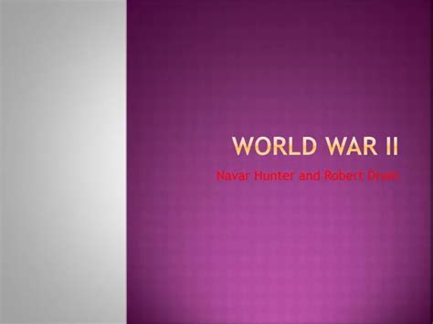 PPT - World war ii PowerPoint Presentation, free download - ID:1996976