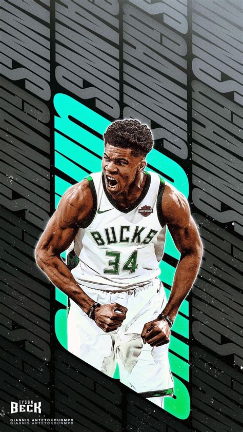 Giannis Antetokounmpo wallpaper Mvp Basketball, Basketball Design ...