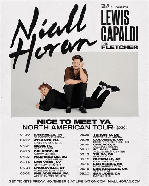 Niall Horan concert Scotiabank Arena Toronto May 2020 | News