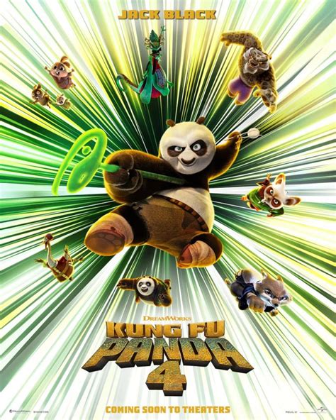 Kung Fu Panda 4 Poster Shows Po Returning to Action