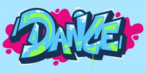 Dance Text Art