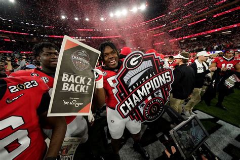 Georgia repeats as NCAA football champions