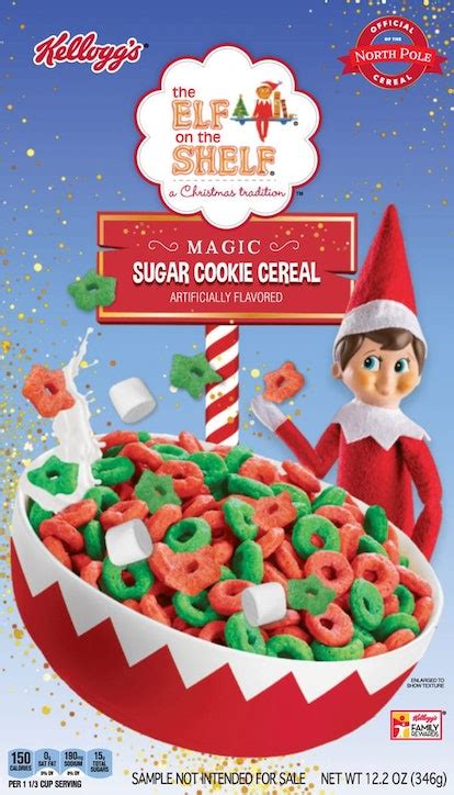 Elf On The Shelf Has A Cereal Now And There’s Edible Glitter