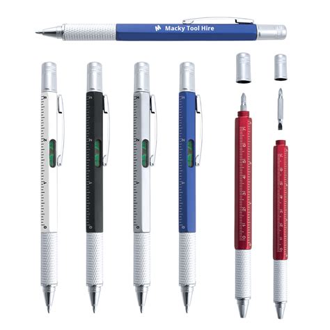 100 x Promotional Pens With Spirit Level & Screwdriver– PG Promotional Items