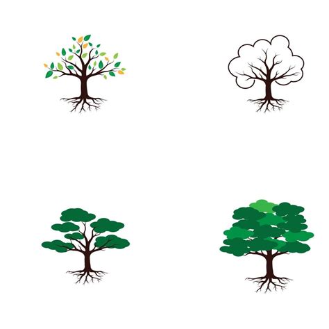 tree logo vector 16128791 Vector Art at Vecteezy