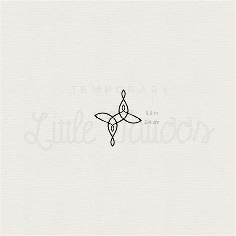 Small Family Symbol Temporary Tattoo - Set of 3 – Little Tattoos