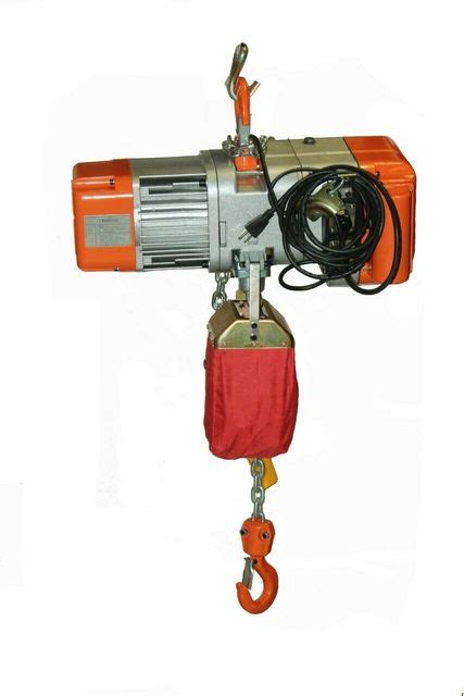 Electric Chain Hoist 1000 lb. 1/2 ton 110V electric crane hoist - 20ft chain - Electric Chain Hoist