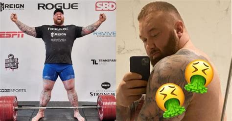 Hafthor Bjornsson Reveals He Had Torn Lat Prior To World Record 501kg ...