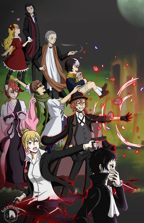 Port Mafia (BSD part 1) by fuzziehoodie on DeviantArt in 2021 | Stray ...