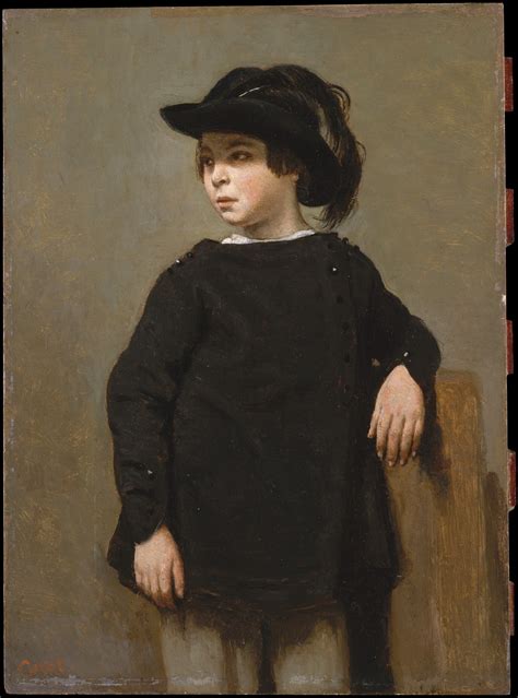 Camille Corot | Portrait of a Child | The Metropolitan Museum of Art