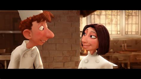 Ratatouille Colette And Linguini Kiss