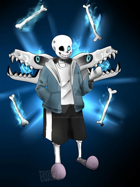 Sans | Undertale | Genocide Route by WaterGirlFeeD on DeviantArt