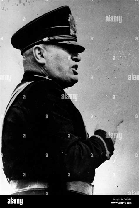 Dictator Benito Mussolini Stock Photo, Royalty Free Image: 69276800 - Alamy